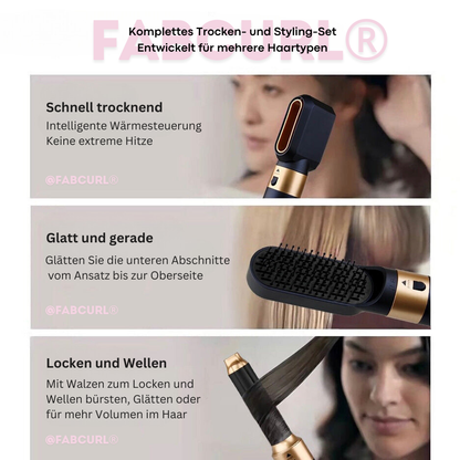 FabCurl Matic Haarstyler - 5 in 1